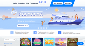 casino azur interface