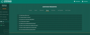 FAQ service client Cresus casino