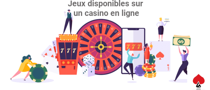 Jeux disponibles sur un casino en ligne